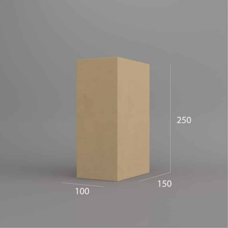PBM mustard facing brick 250mm height – FB 380.L250 coloured concrete brick